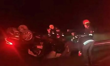 El ministro de Transporte de la Nación, Mario Meoni, murió este viernes por la noche tras volcar con su vehículo en la ruta nacional 7 El ministro de Transporte de la Nación, Mario Meoni, murió este viernes por la noche tras volcar con su vehículo en la ruta nacional 7