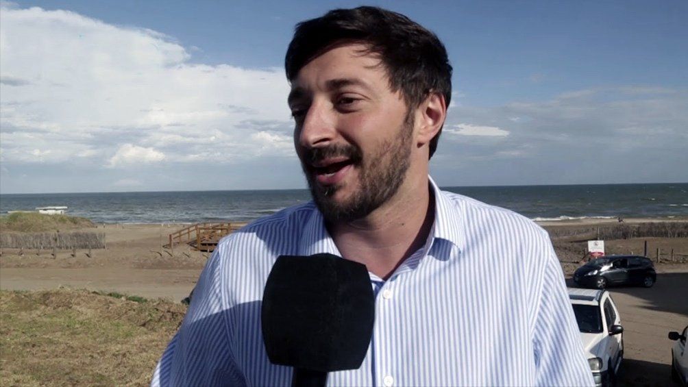 El intendente de Pinamar, Martín Yeza.