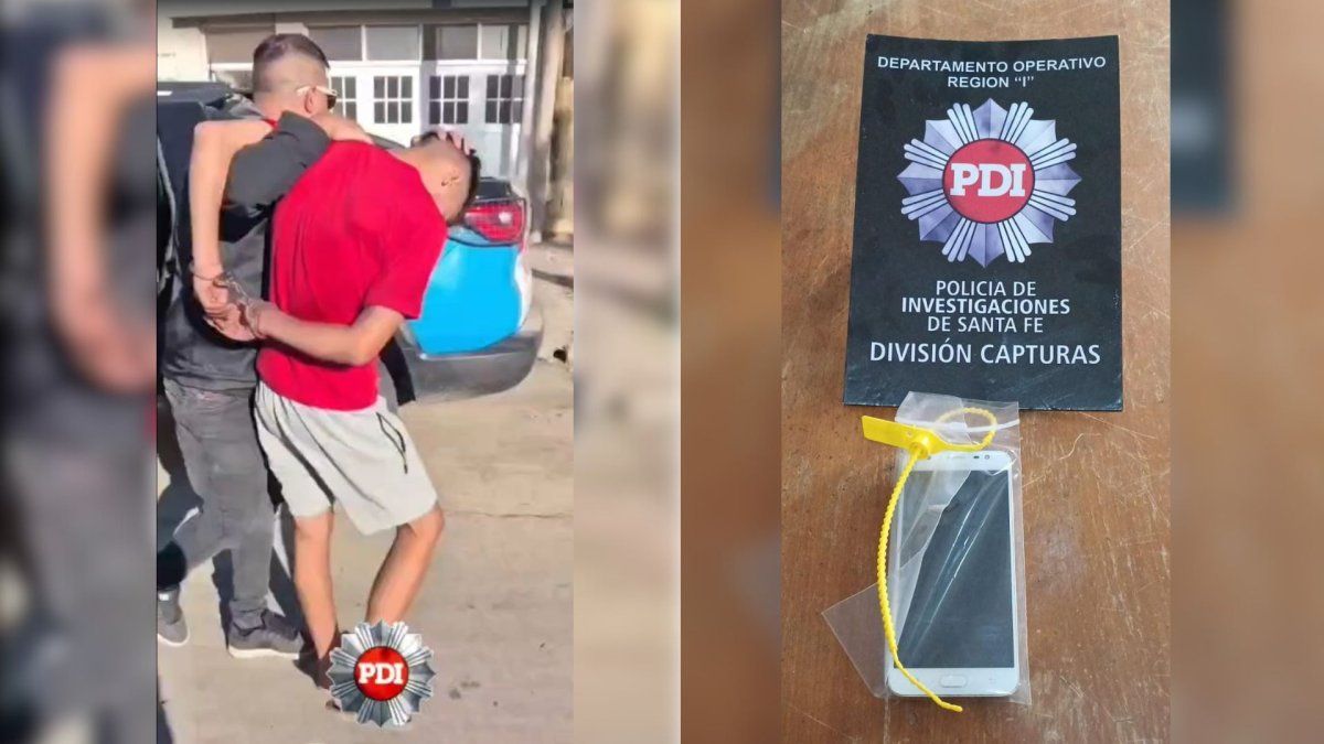 El hombre quedó detenido a disposición de la Justicia y se secuestró un teléfono celular de interés para la causa 