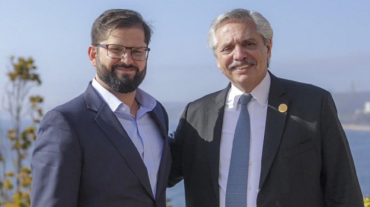 Gabriel Boric reiteró el respaldo chileno al reclamo justo