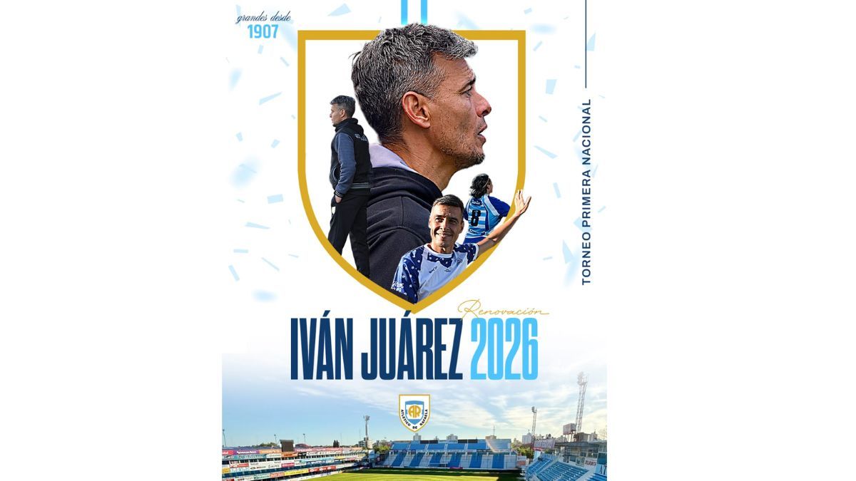 Iv&aacute;n Ju&aacute;rez ser&aacute; el t&eacute;cnico de Atl&eacute;tico de Rafaela.