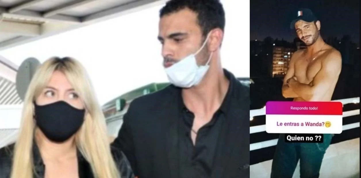 “¿Le entrás a Wanda?”: la picante pregunta que respondió su custodio y que le costó el trabajo.