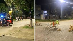 Este miércoles por la tarde noche ocurrió un fuerte accidente de tránsito en el norte de la ciudad de Santa Fe.