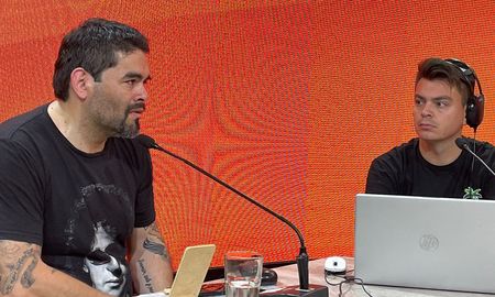 Ariel Romano pasó por los estudios de AIRE. Ariel Romano pasó por los estudios de AIRE.