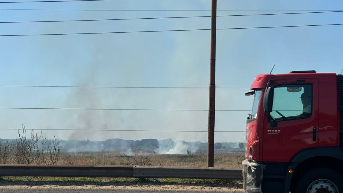 Incendio de pastizales