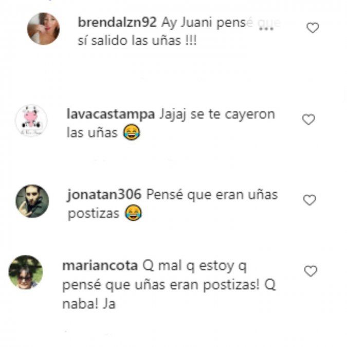 Los comentarios.