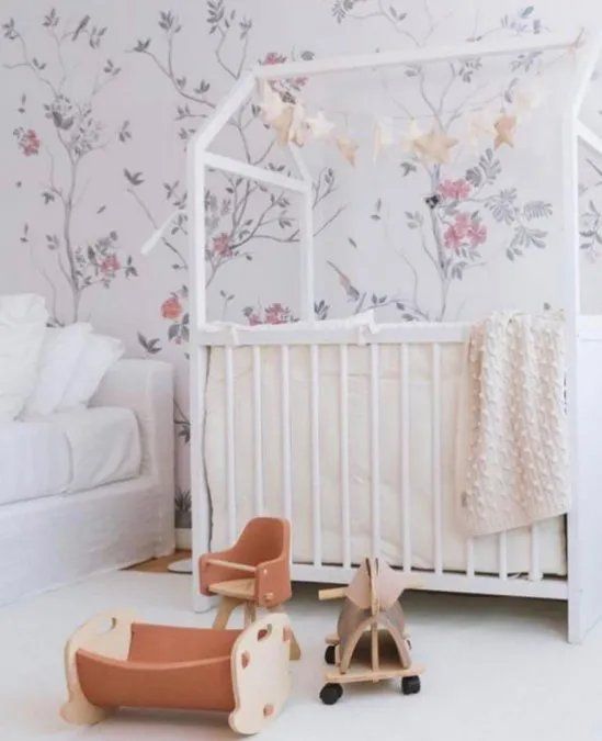 La hermosa habitación de la beba de Pampita. 