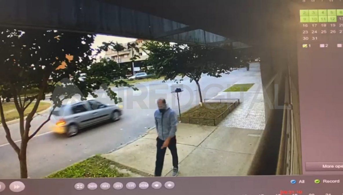 El último registro fílmico de Parente lo muestra en Bulevar al 800.&nbsp;