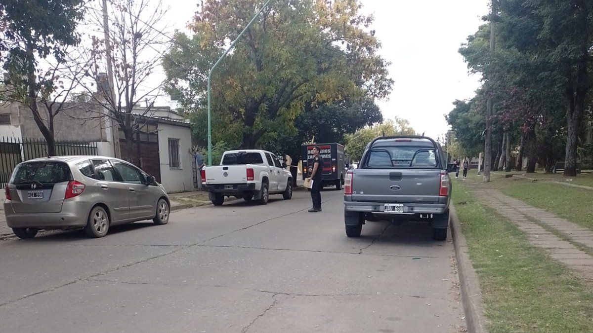 En barrio 7 de Marzo de Santo Tomé