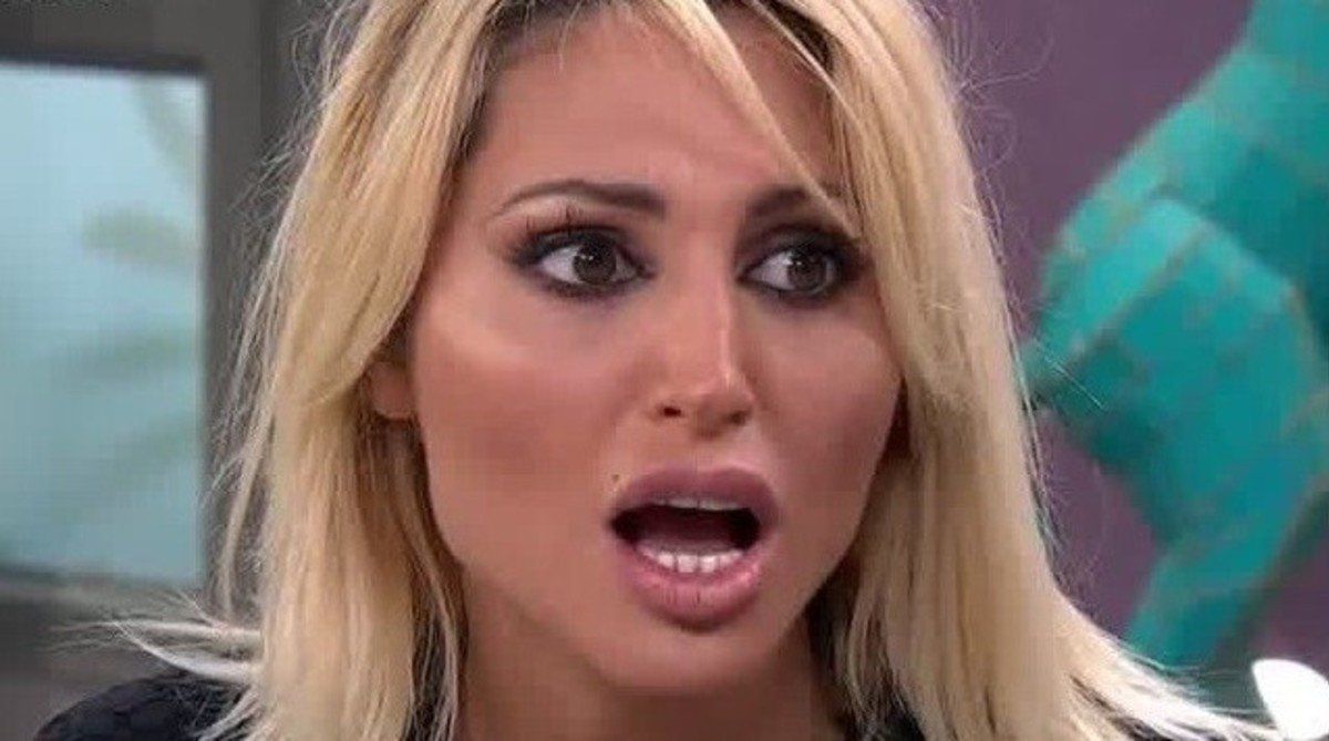 La mediática confesó que duerme en el piso.&nbsp;