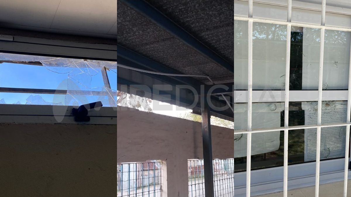 Vandalizaron las aulas anexo de la Escuela Itatí en el barrio Varadero Sarsotti.