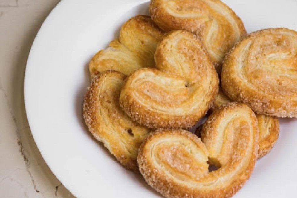 Cómo preparar palmeritas de hojaldre caseras