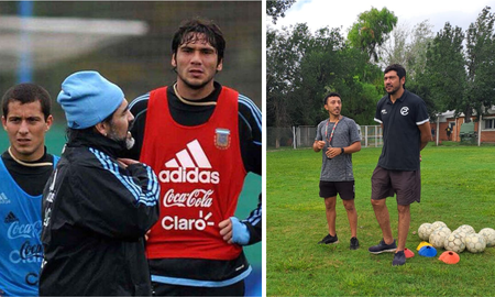 Jugó en Unión, lo dirigió Diego Maradona y ahora fundó un club de futbol en la ciudad de San Lorenzo. Jugó en Unión, lo dirigió Diego Maradona y ahora fundó un club de futbol en la ciudad de San Lorenzo.
