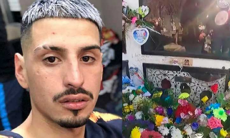 La madre de El Noba se enojó por el video viral de la tumba de su hijo. La madre de El Noba se enojó por el video viral de la tumba de su hijo.