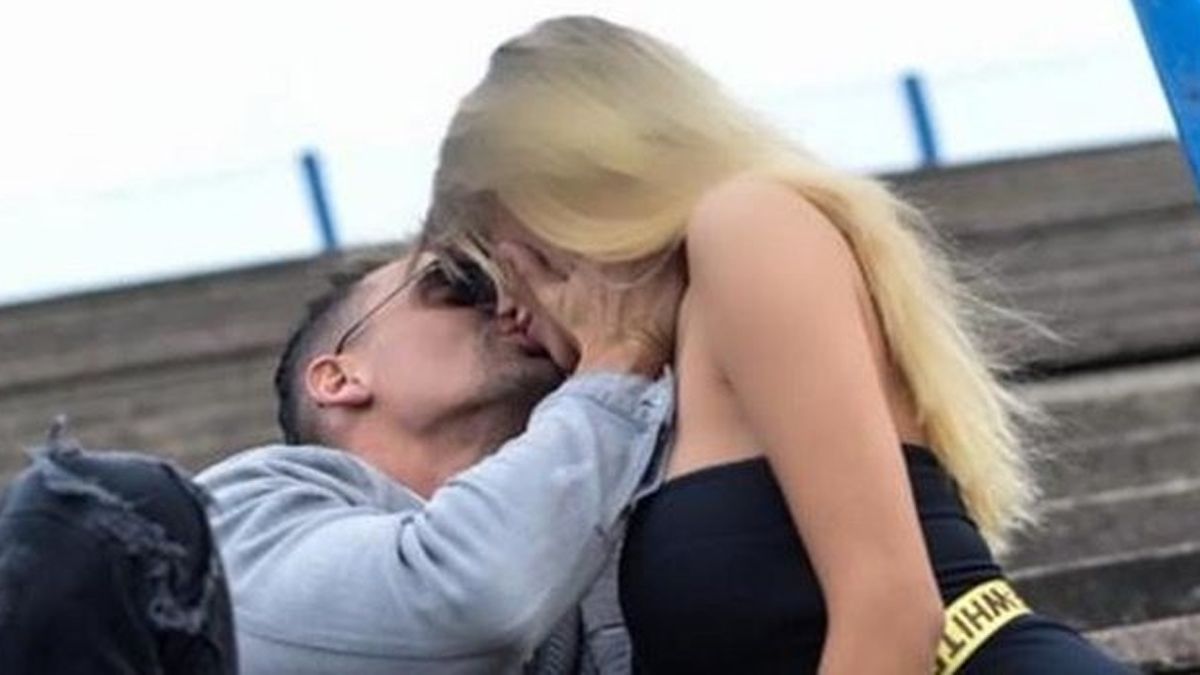 Charlotte Caniggia y Roberto Storino