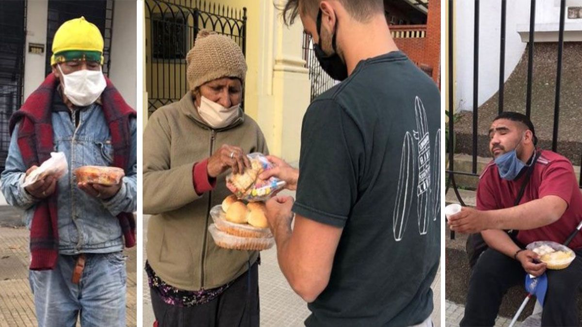 Actitud Solidaria trabaja hace 12 años asistiendo a personas en situación de calle con alimentos, ropa y otros insumos básicos. 