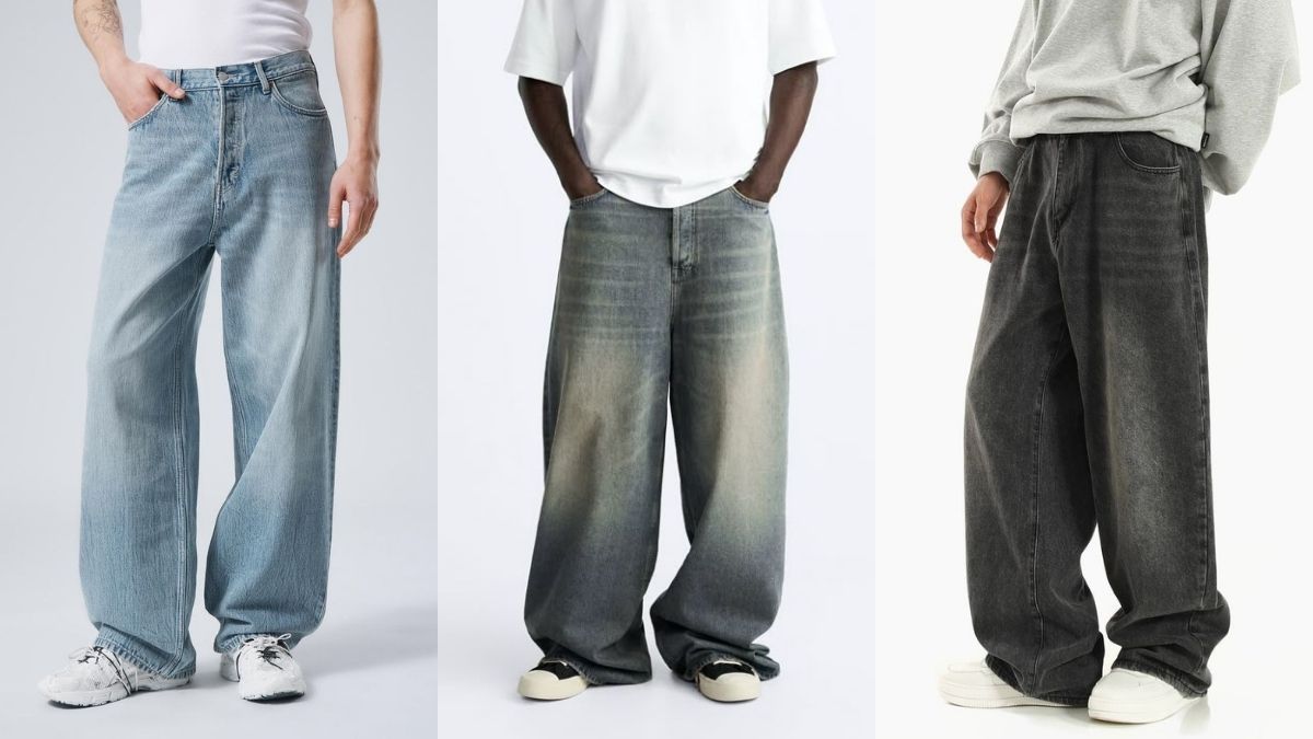 Los baggy jeans son la opción más cómoda. Los baggy jeans son la opción más cómoda.