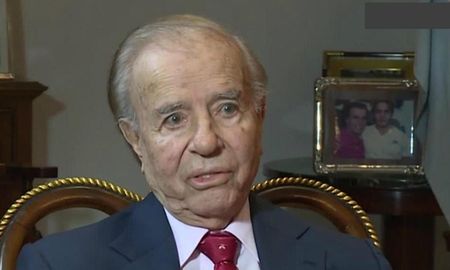 Carlos Saúl Menem, expresidente argentino. Carlos Saúl Menem, expresidente argentino.