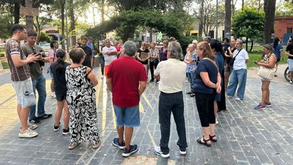 Vecinos autoconvocados de Rincón reclamaron por inseguridad en la zona céntrica