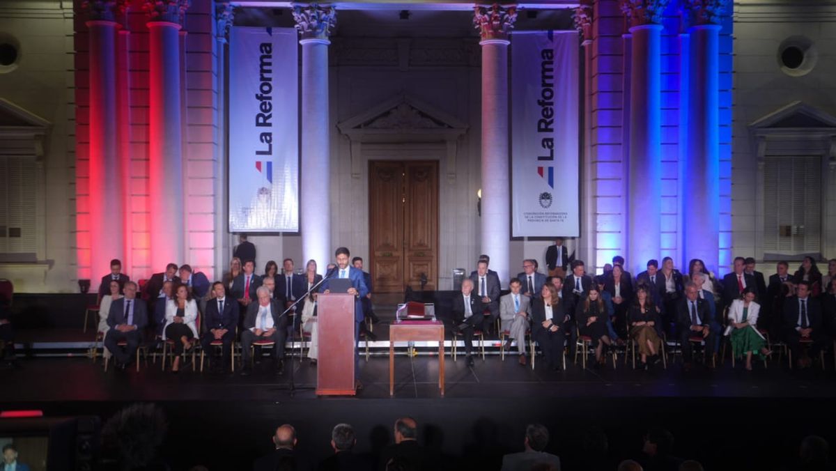 Punto final para la Convención del 25. Con el discurso del gobernador Pullaro