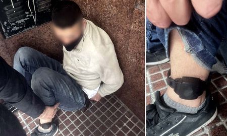 recoleta: detienen a un hombre con tobillera electronica tras una salidera bancaria recoleta: detienen a un hombre con tobillera electronica tras una salidera bancaria