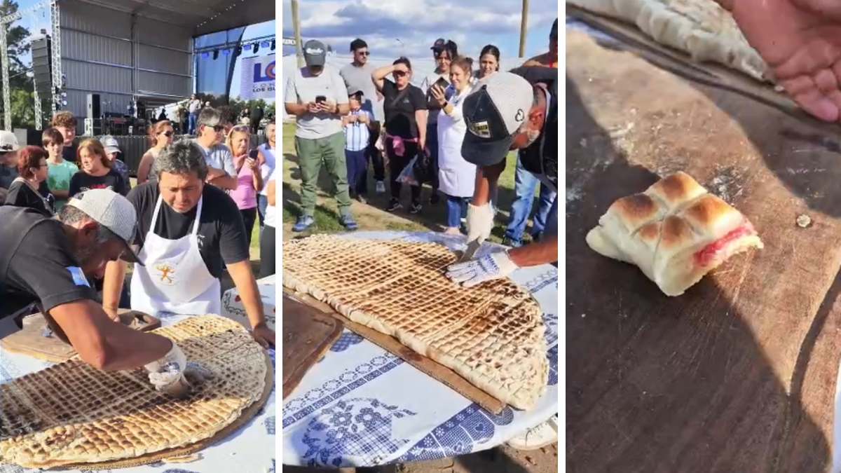 La torta asada gigante que hizo historia en Santa Fe. La torta asada gigante que hizo historia en Santa Fe.