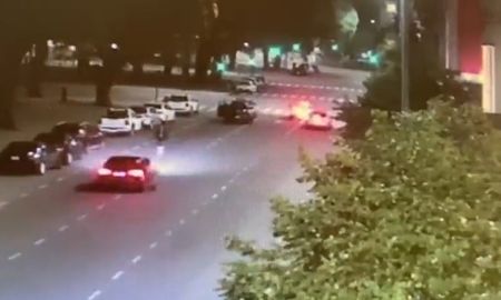 El video del momento en el que ocurre el incidente entre Eduardo Salvio y su exesposa.