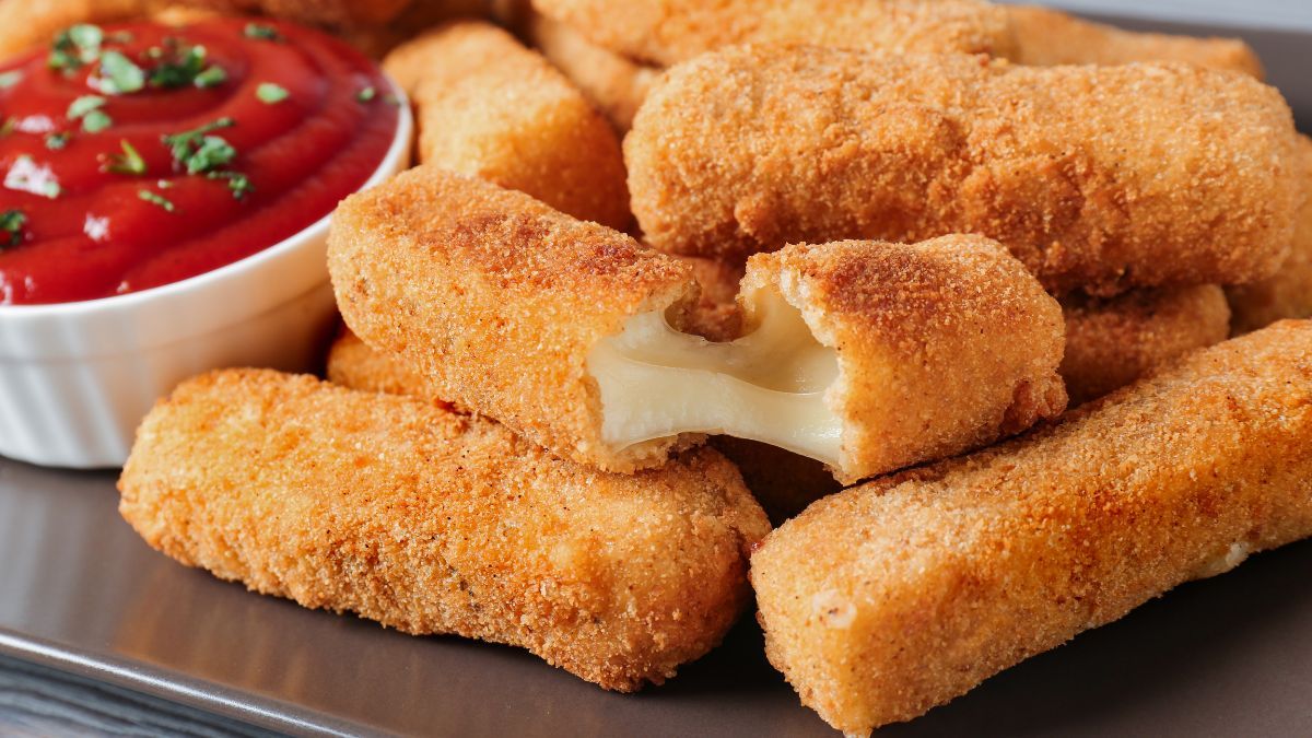 Receta de rollitos de jamón y queso.