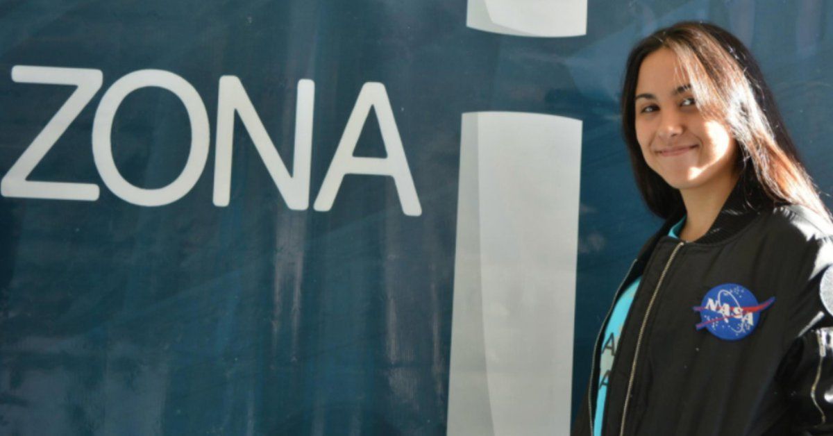 Victoria Lomanto, estudiante de Física rosarina que es finalista de un concurso de la Nasa, en el que participó realizando una catálogo de ondas gravitacionales.