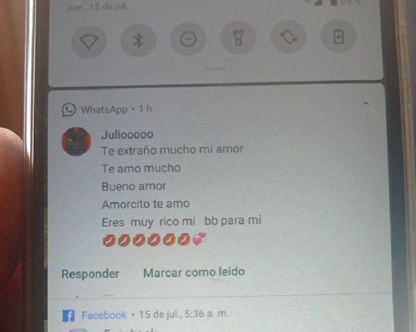 La muchacho decidió subir las fotos a la red social del pajarito celeste.