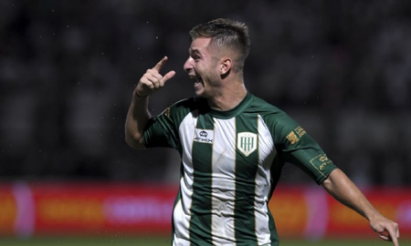 Galoppo le dio el triunfo a Club Atlético Banfield que quedó puntero temporal del grupo A de la Liga Profesional. Galoppo le dio el triunfo a Club Atlético Banfield que quedó puntero temporal del grupo A de la Liga Profesional.