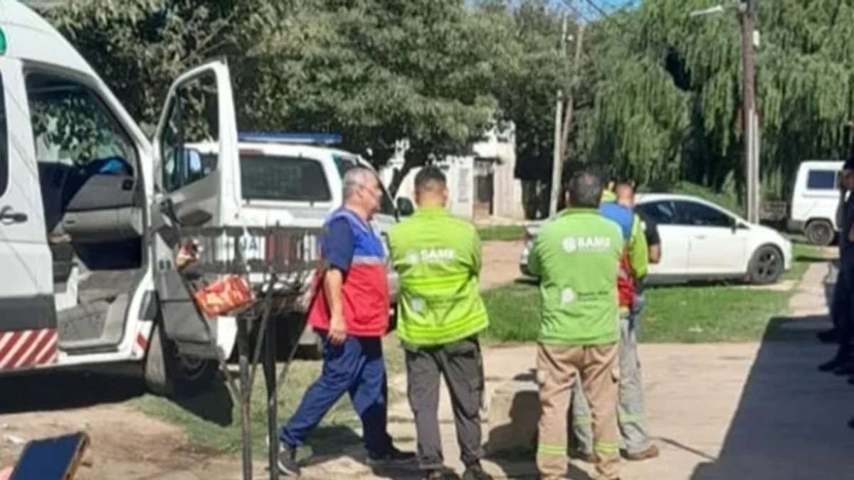 Personal del SAME atendió al hombre de 37 años que falleció.&nbsp;