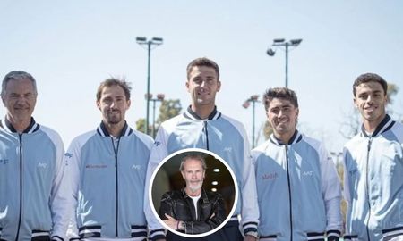 El equipo argentino para la Copa Davis. El equipo argentino para la Copa Davis.