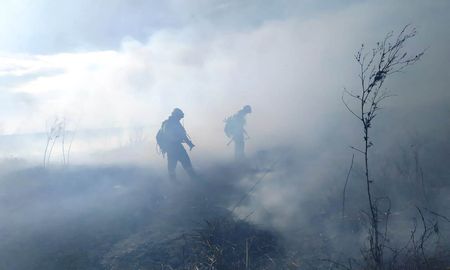 La provincia de Santa Fe trabaja en operativo interministerial para el combate de incendios en Entre Ríos. La provincia de Santa Fe trabaja en operativo interministerial para el combate de incendios en Entre Ríos.