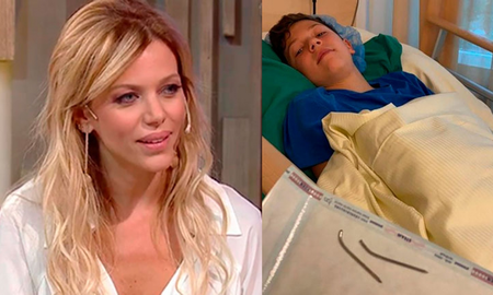 Bastian de doce años e hijo de Evangelina Anderson y Martín Demichelis, se había fracturado la muñeca en sus vacaciones y ya fue intervenido dos veces. Bastian de doce años e hijo de Evangelina Anderson y Martín Demichelis, se había fracturado la muñeca en sus vacaciones y ya fue intervenido dos veces.