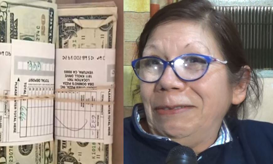 Sunchales: una jubilada encontró 9 mil dólares y los devolvió