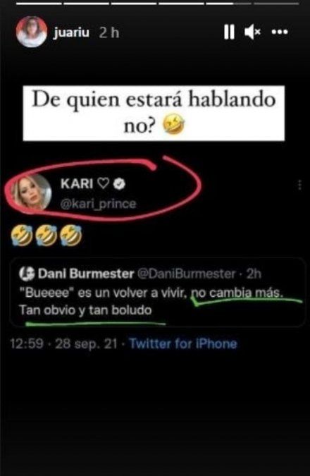 Karina La Princesita habló del picante comentario del Kun Agüero a Lali Espósito.