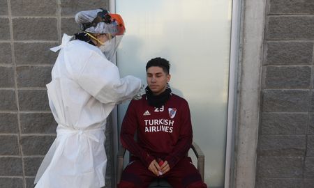 Gonzalo Montiel debe someterse a un test PCR para determinar si tiene coronavirus. Gonzalo Montiel debe someterse a un test PCR para determinar si tiene coronavirus.
