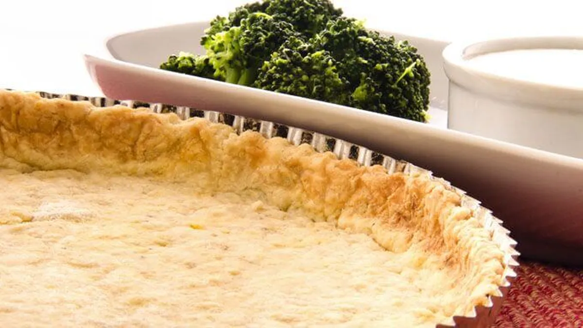 La receta más fácil para hacer masa para tarta salada en solo 3 pasos y con pocos ingredientes