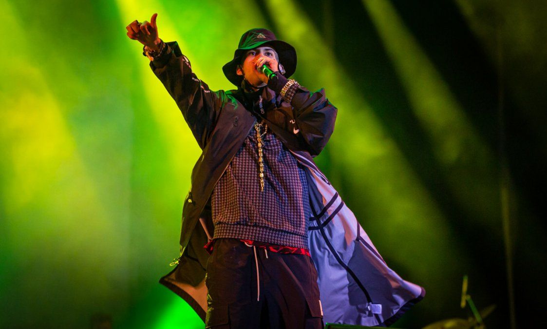 El cantante argentino se presentó en el Lollapalooza Argentina 2022 y tuvo que interrumpir su show. 