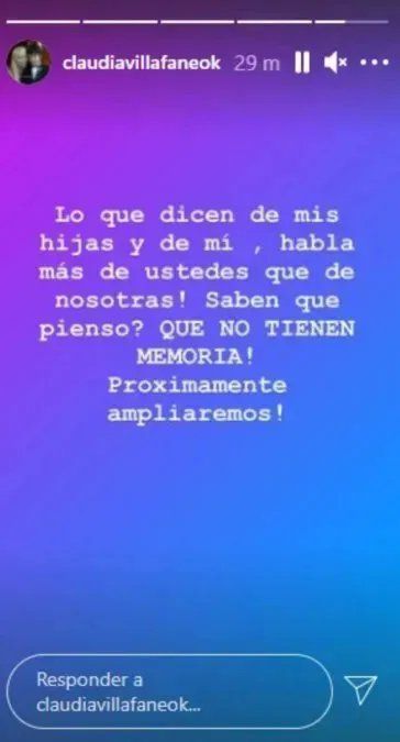 La furiosa reacción de Claudia Villafañe luego de que las hermanas de Maradona tildaran a sus hijas de "irrespetuosas".