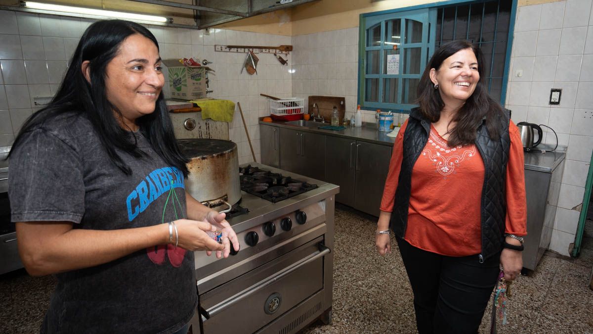 Sandra Bracamonte y Mariana Arguello son coordinadoras de la casa desde el año 2019. Sandra Bracamonte y Mariana Arguello son coordinadoras de la casa desde el año 2019.