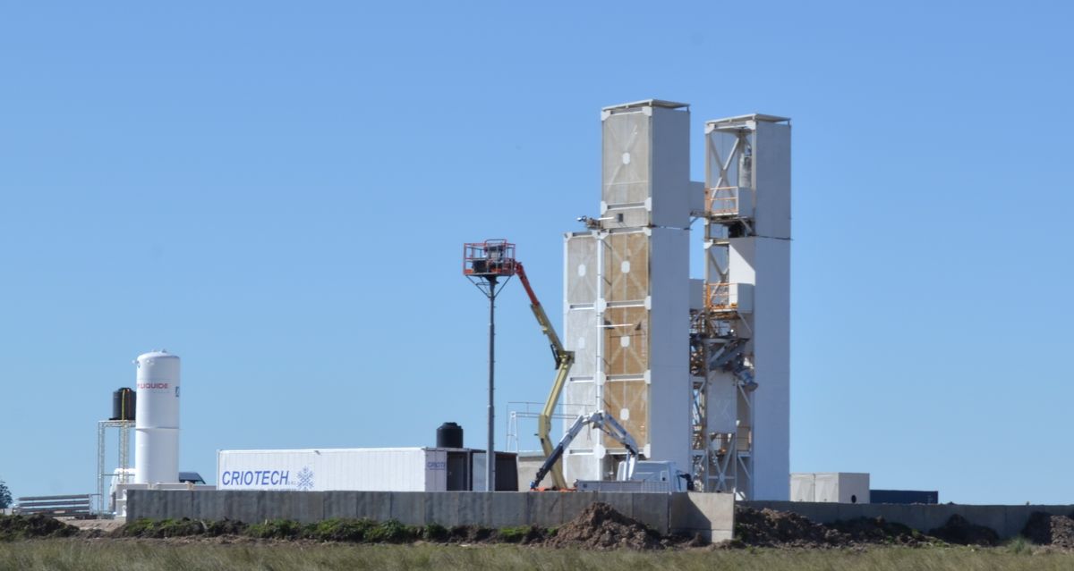 El primer Tronador II-70, se lanzará en el 2026 desde la base espacial que Argentina tiene en Punta Indio, provincia de Buenos Aires, a unos 20 kilómetros de Pipinas.