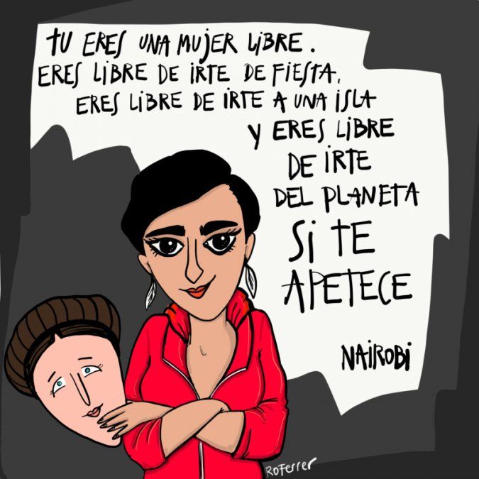 Nairobi y el feminismo en la serie La Casa de Papel: “¡Jarana, hermana!”