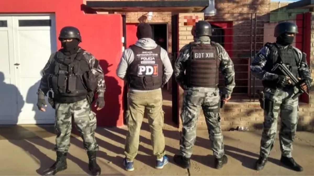 El 23 de mayo del 2019, los agentes de la Brigada Operativa Departamental I hicieron los allanamientos.