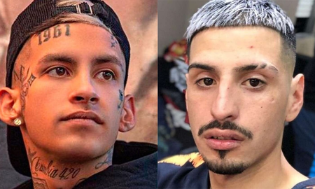 L-Gante homenajeó a El Noba en uno de sus shows. L-Gante homenajeó a El Noba en uno de sus shows.