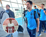 El campeón del mundo en el Mundial de Qatar 2022 que presenció Unión vs. Boca en Santa Fe. El campeón del mundo en el Mundial de Qatar 2022 que presenció Unión vs. Boca en Santa Fe.