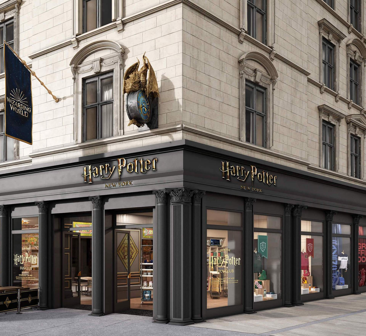 Harry Potter New York, una tienda para que los fans disfruten.