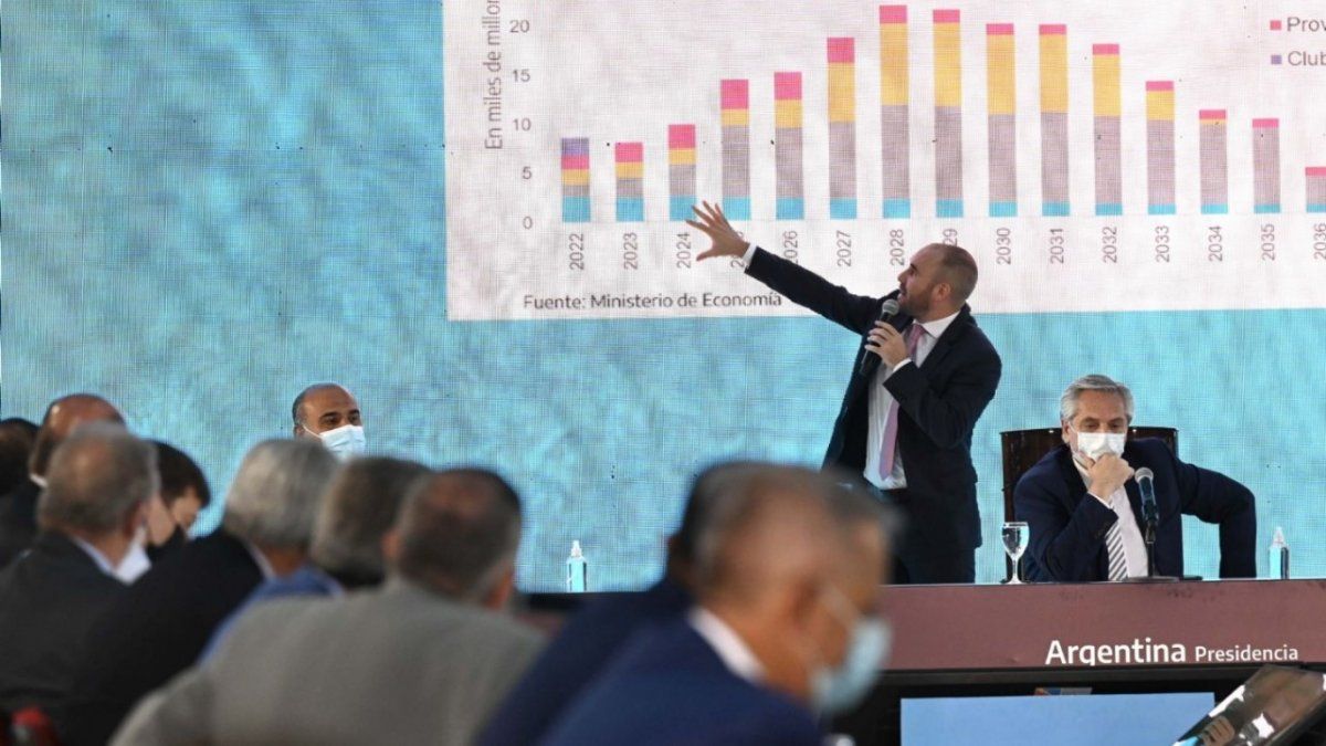 Guzm&aacute;n busca cerrar el acuerdo con el FMI esta semana con Georgieva y descartan nuevas tensiones dentro del oficialismo. &nbsp;