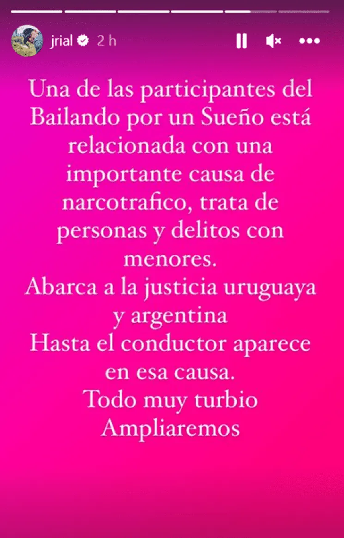La impactante confesión que publicó Jorge Rial sobre una de las participantes del Bailando 2023.